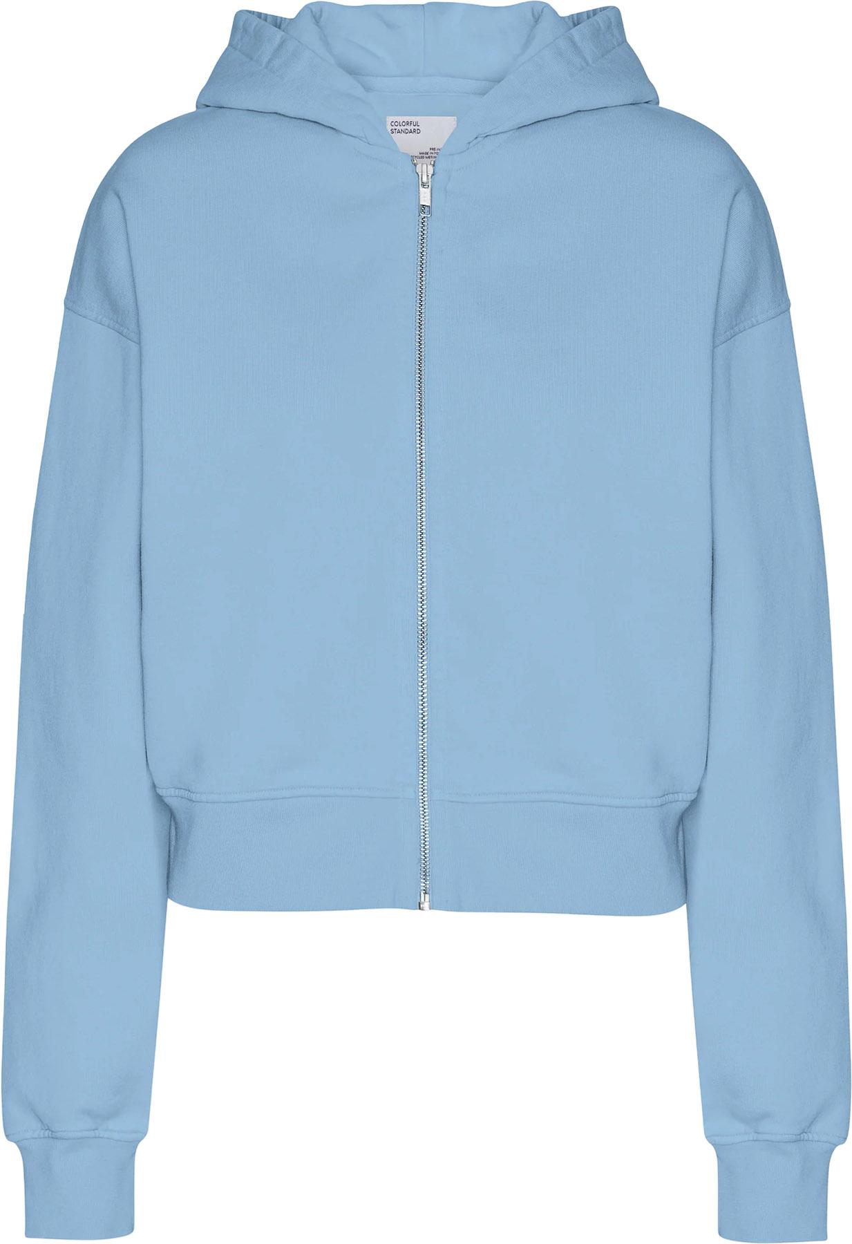 Product gallery image number 1 for product Organic Crop Zip Hood - Women's