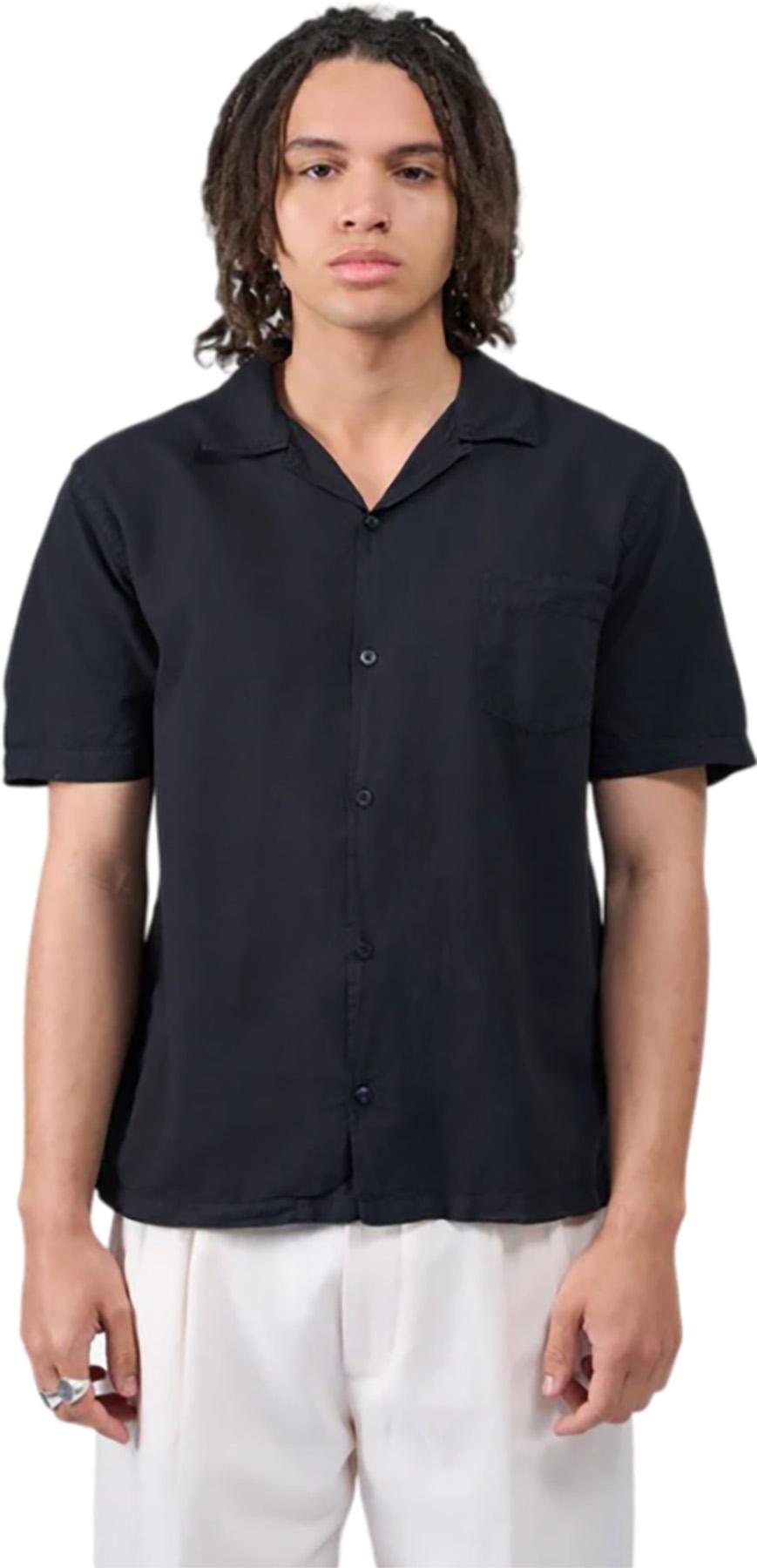 Product gallery image number 3 for product Linen Short Sleeved Shirt - Men's