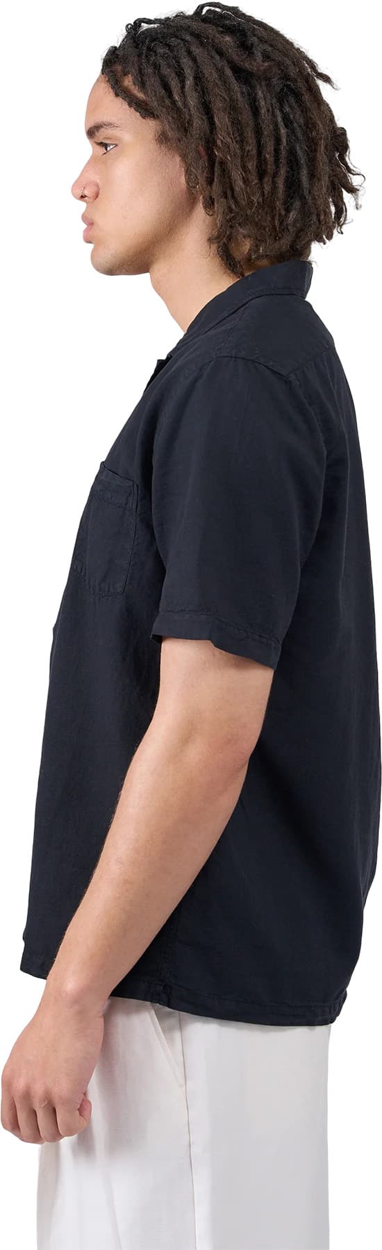 Product gallery image number 4 for product Linen Short Sleeved Shirt - Men's