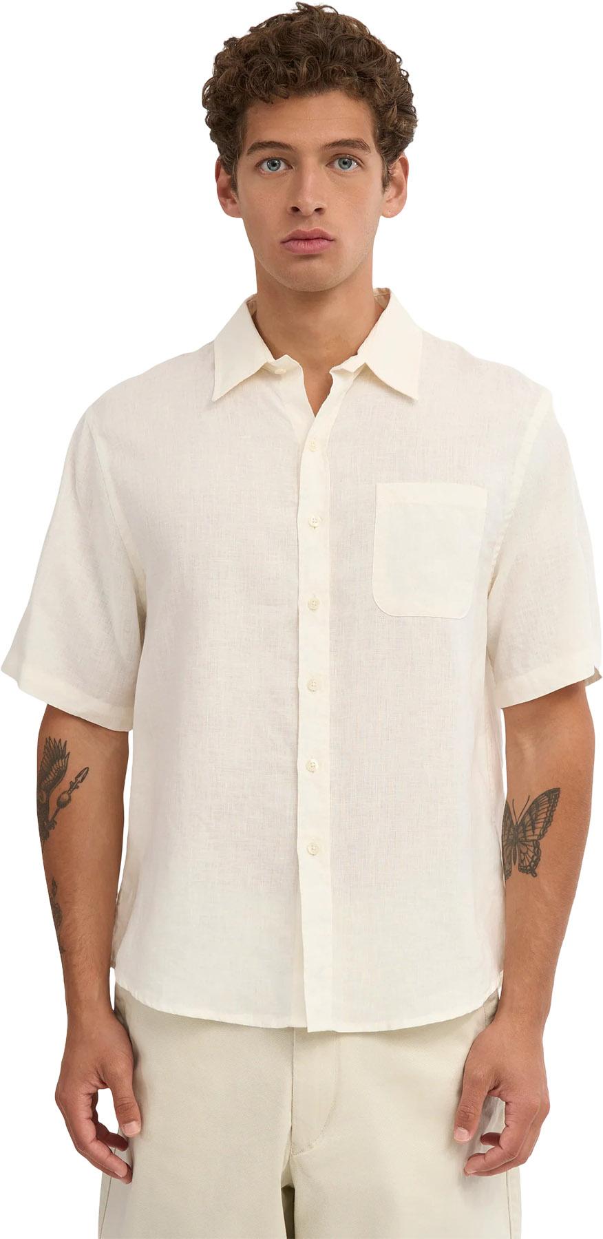 Product gallery image number 3 for product Linen Short Sleeve Shirt - Men's