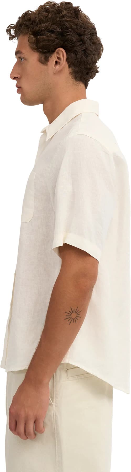 Product gallery image number 4 for product Linen Short Sleeve Shirt - Men's