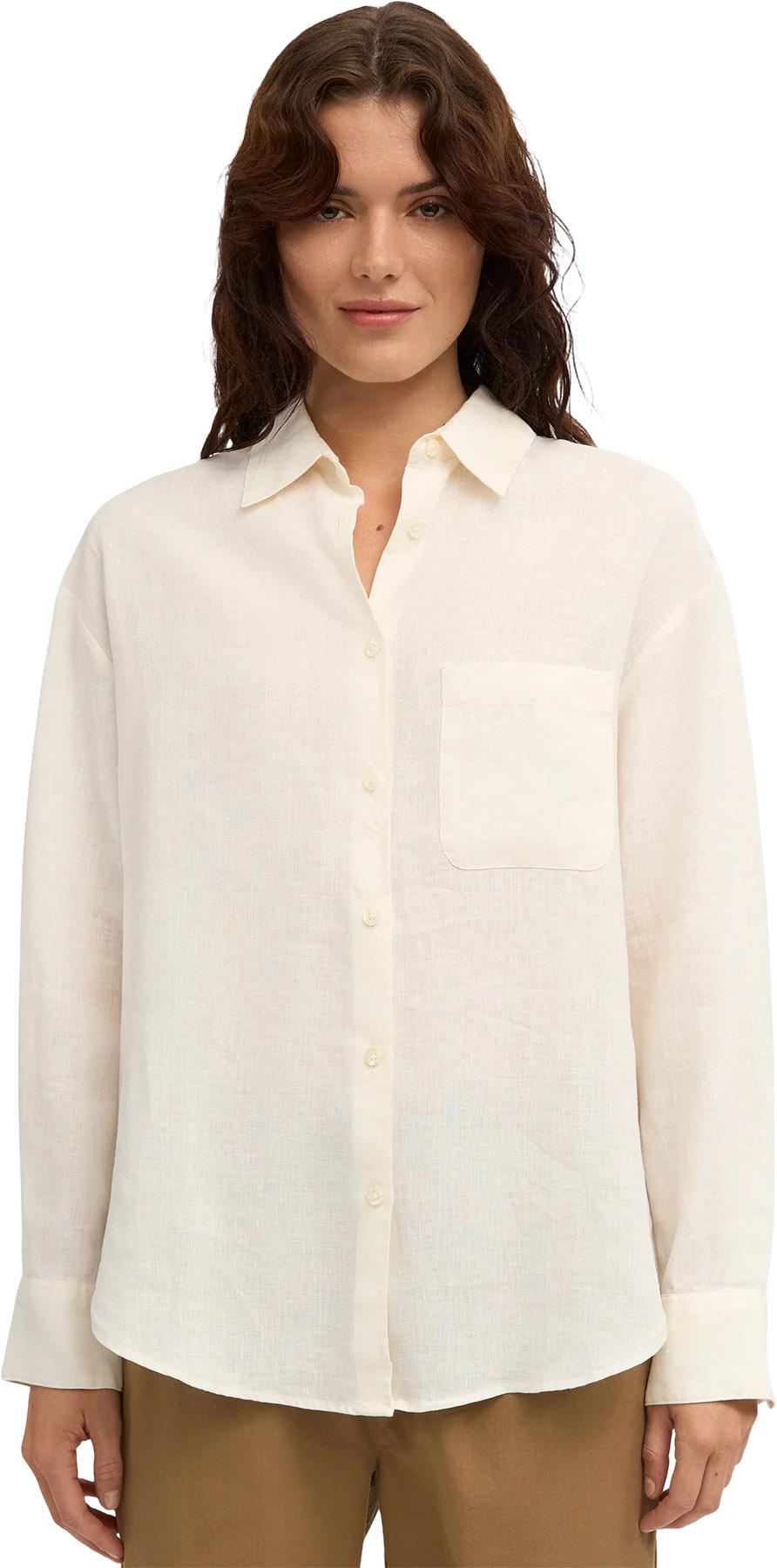 Product gallery image number 3 for product Linen Oversized Shirt - Women's 