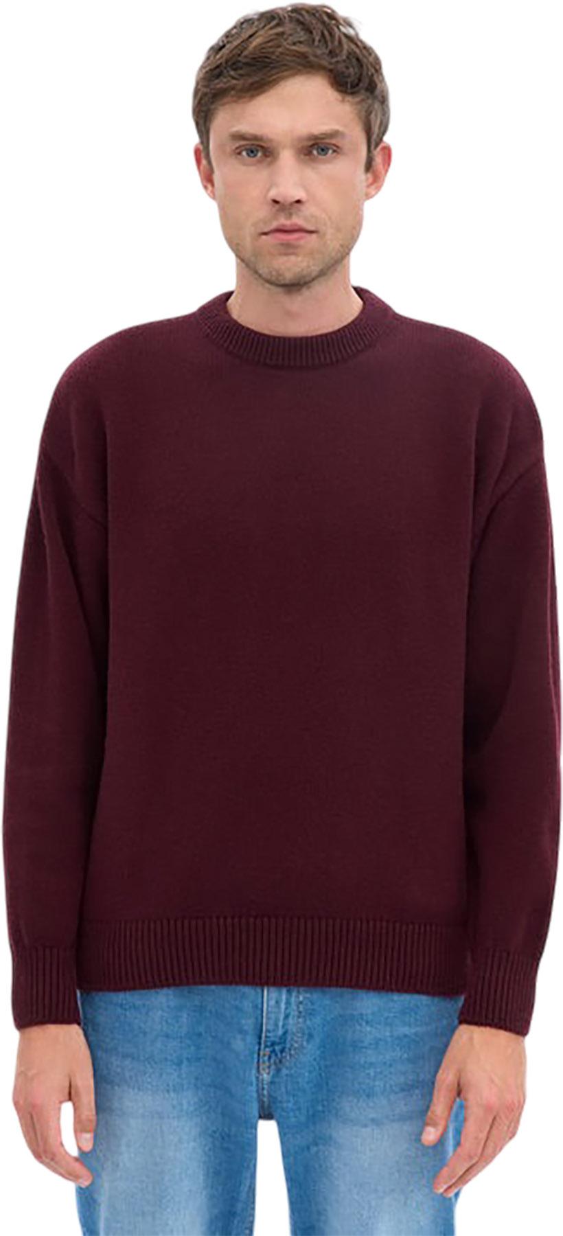 Product gallery image number 3 for product Oversized Merino Wool Crewneck Sweater - Unisex