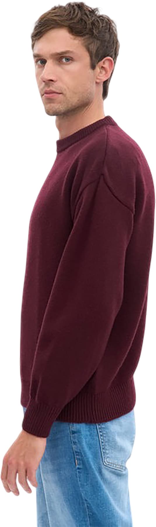 Product gallery image number 4 for product Oversized Merino Wool Crewneck Sweater - Unisex
