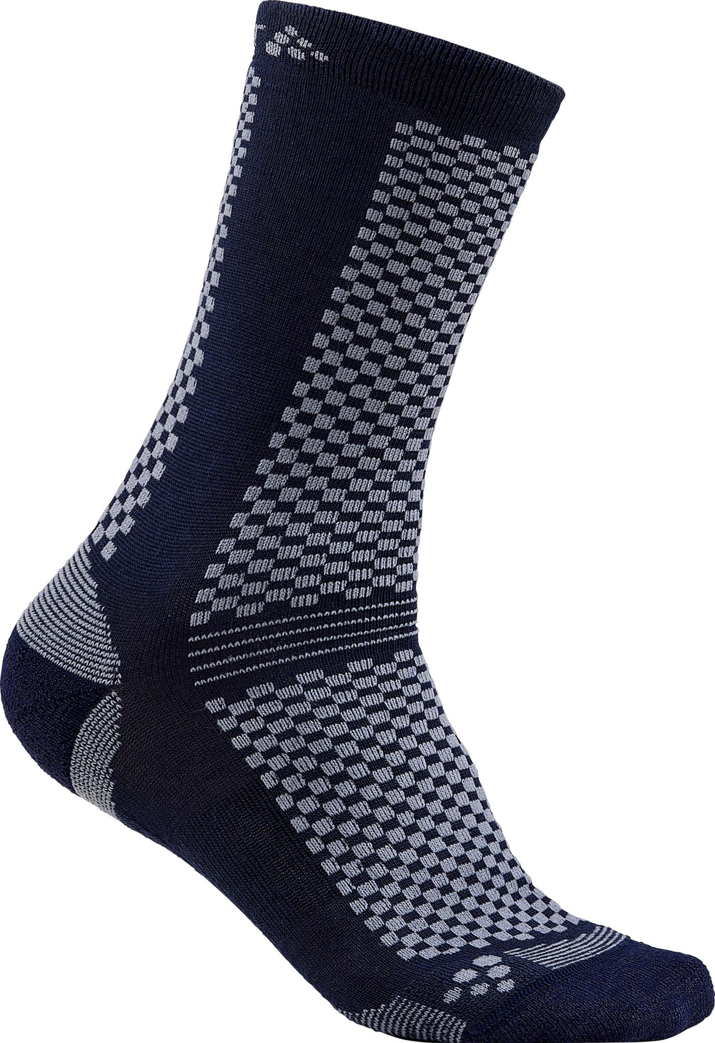 Numéro de l'image de la galerie de produits 1 pour le produit Chaussettes mi-hautes chaudes paquet de 2 - Unisexe
