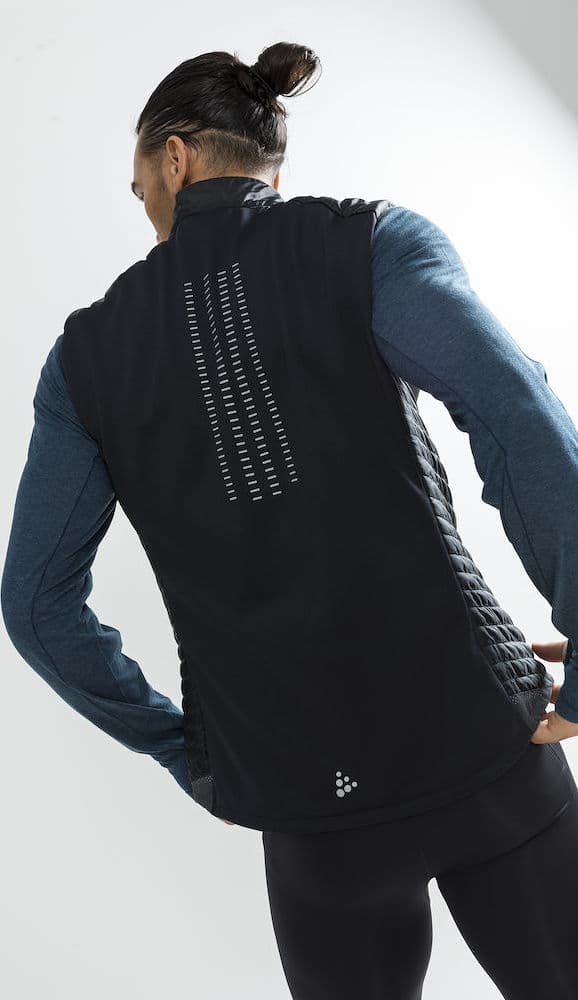 Product gallery image number 4 for product Urban Run Body Warmer - Men's