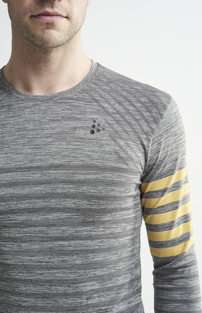 Product gallery image number 5 for product Fuseknit Comfort Blocked Crew Baselayer - Men's