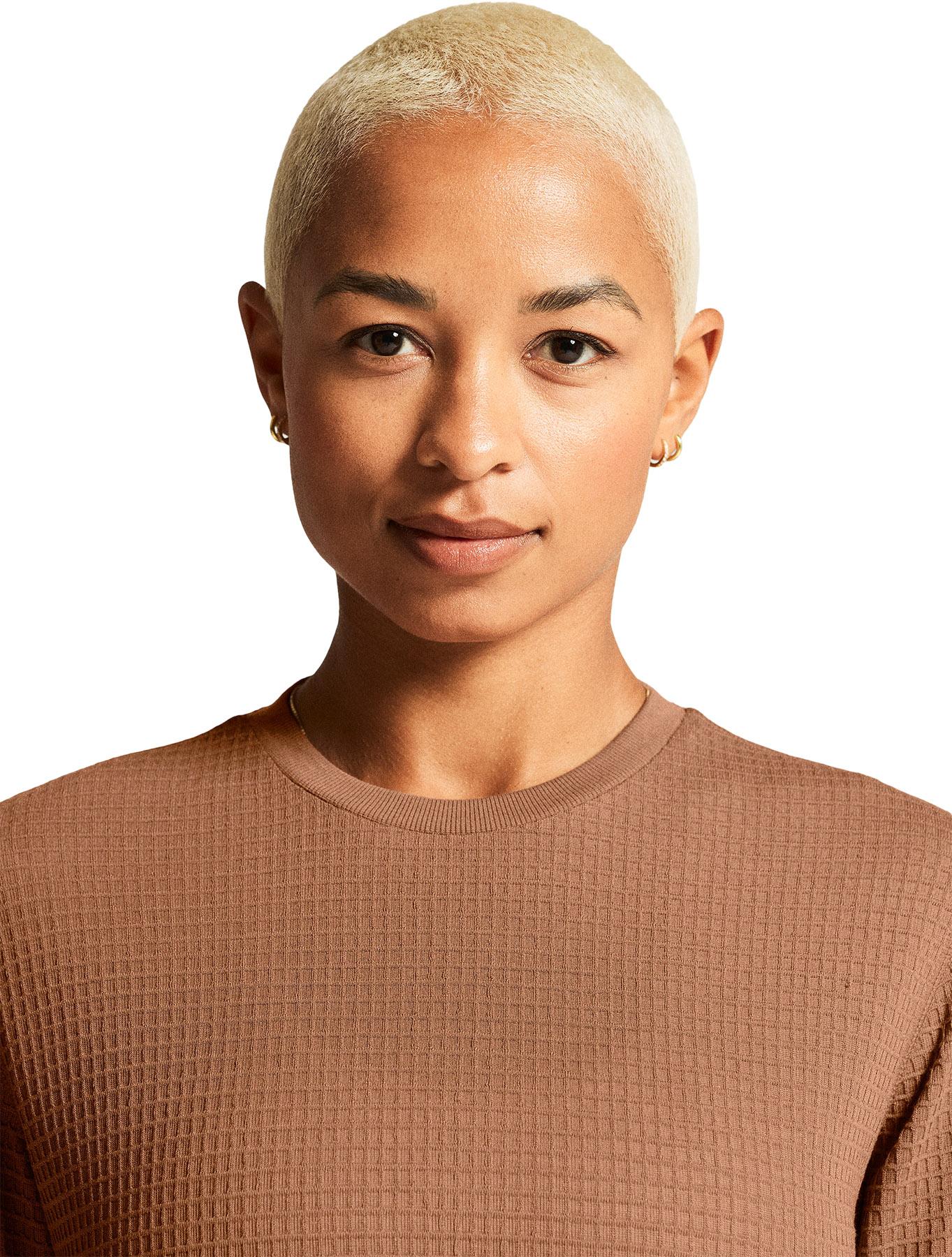 Numéro de l'image de la galerie de produits 6 pour le produit Maillot couche de base Wool Waffle RN - Femme