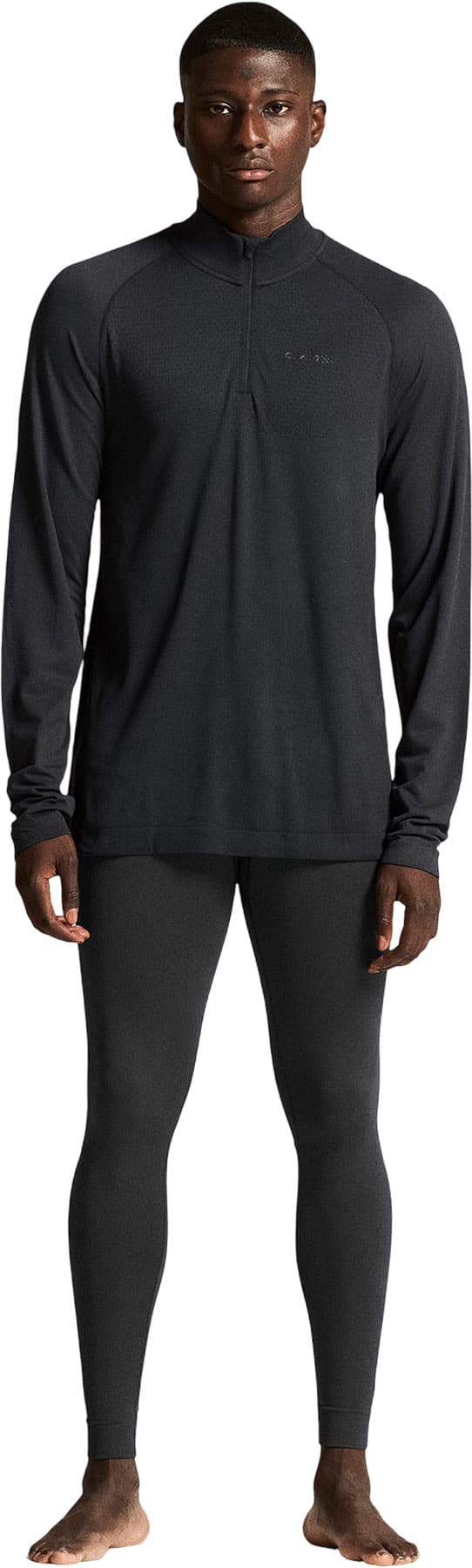 Product gallery image number 7 for product Active Comfort 2 Long Sleeve Half-Zip Base Layer Jersey - Men's