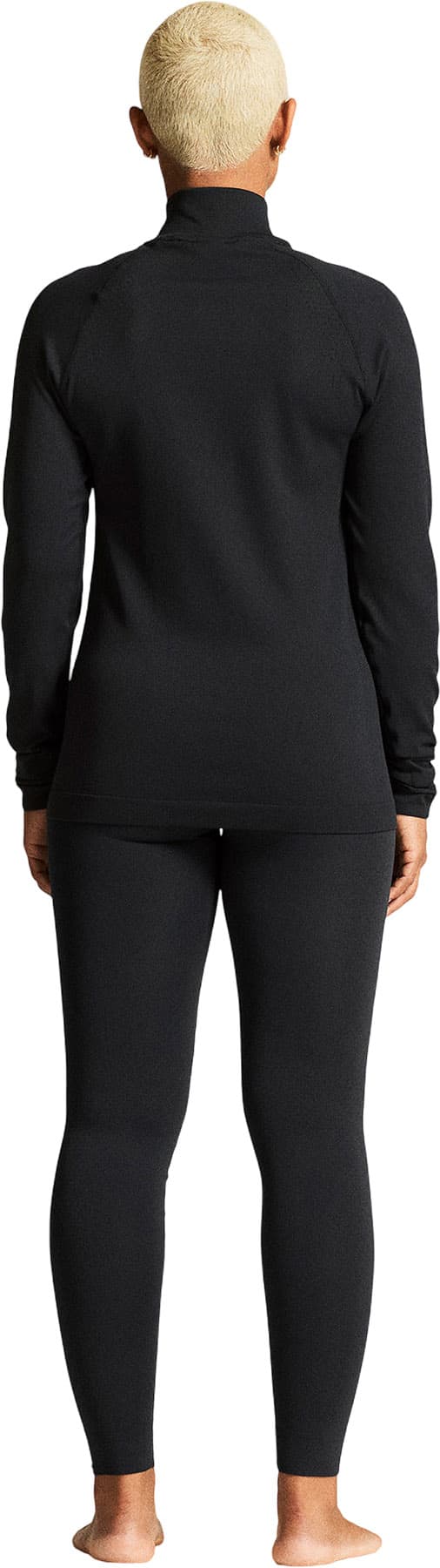 Product gallery image number 2 for product Active Comfort 2 Long Sleeve Half-Zip Base Layer Jersey - Women's