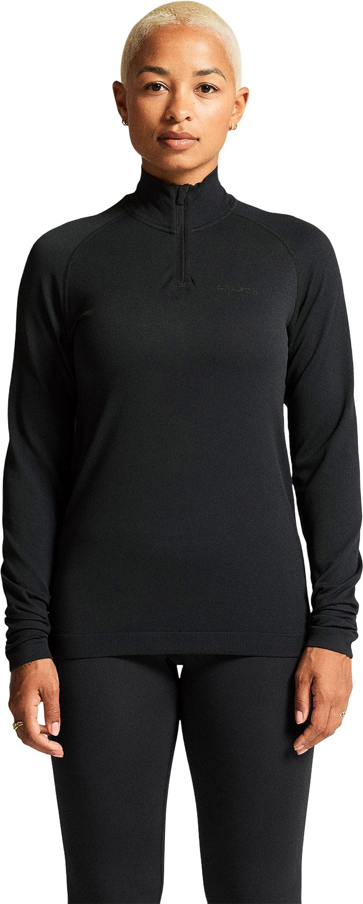 Product gallery image number 5 for product Active Comfort 2 Long Sleeve Half-Zip Base Layer Jersey - Women's