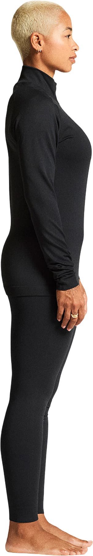 Product gallery image number 7 for product Active Comfort 2 Long Sleeve Half-Zip Base Layer Jersey - Women's