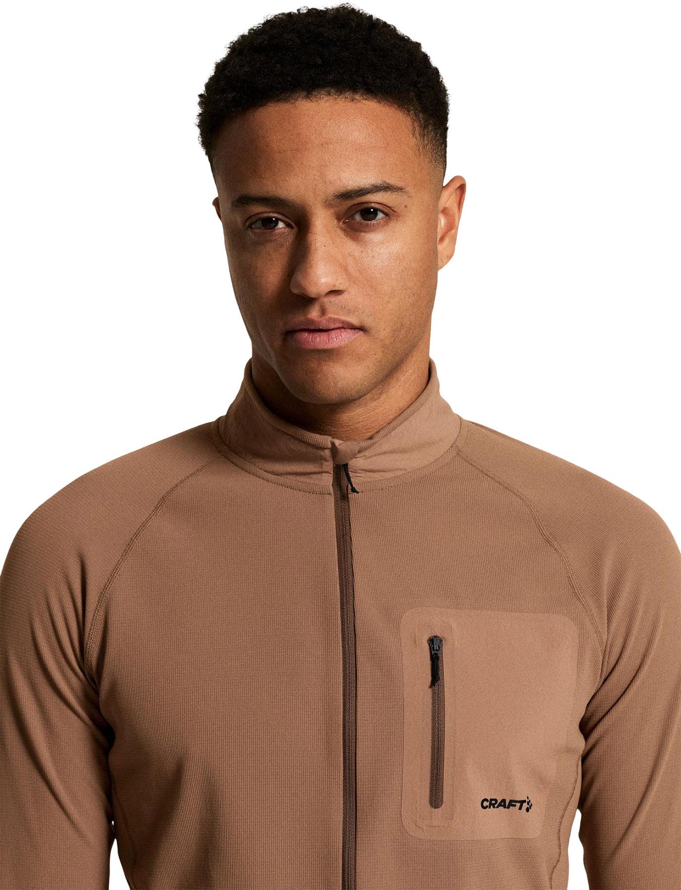 Numéro de l'image de la galerie de produits 5 pour le produit Manteau couche intermédiaire à glissière pleine longueur Speed - Homme