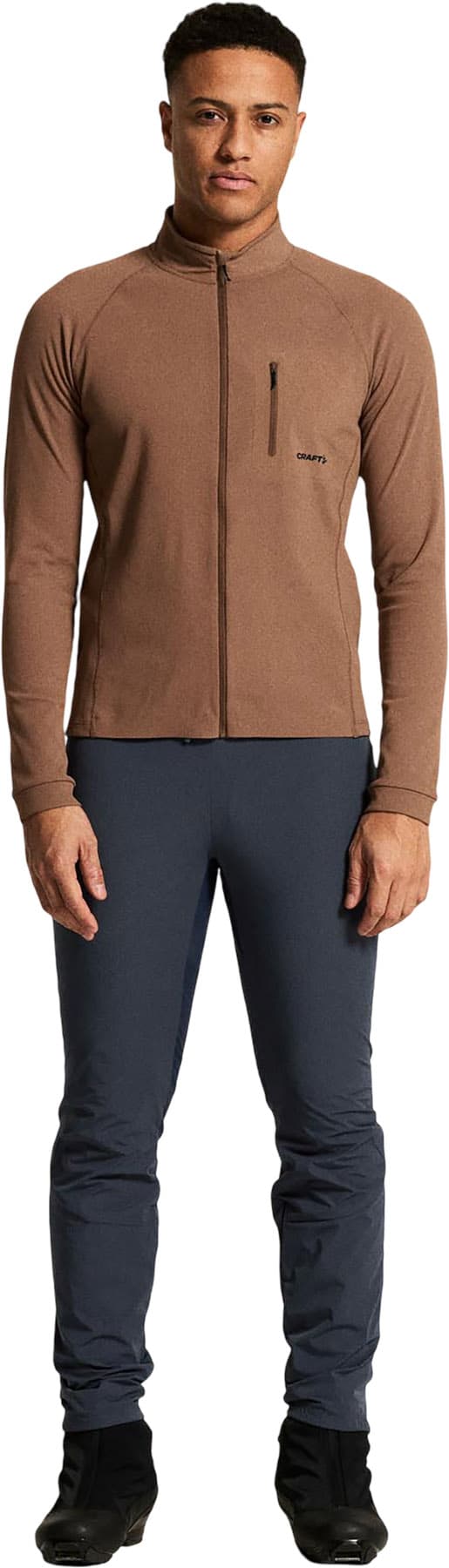 Numéro de l'image de la galerie de produits 8 pour le produit Manteau couche intermédiaire à glissière pleine longueur Speed - Homme