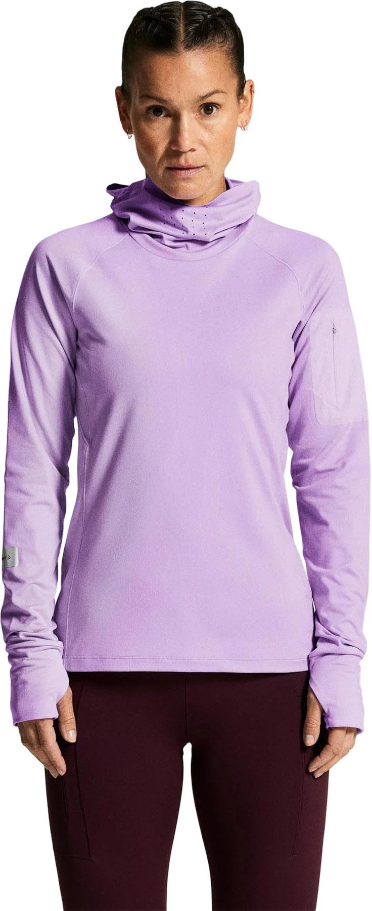 Numéro de l'image de la galerie de produits 2 pour le produit Chandail à capuchon thermique de course SubZ - Femme