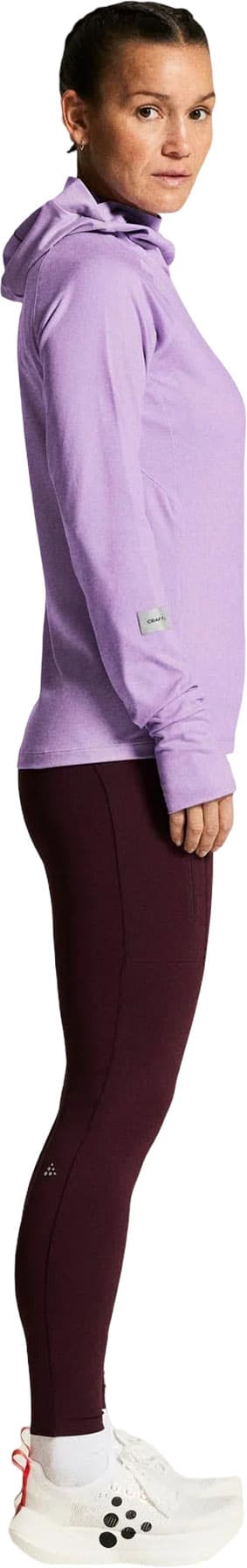 Numéro de l'image de la galerie de produits 3 pour le produit Chandail à capuchon thermique de course SubZ - Femme