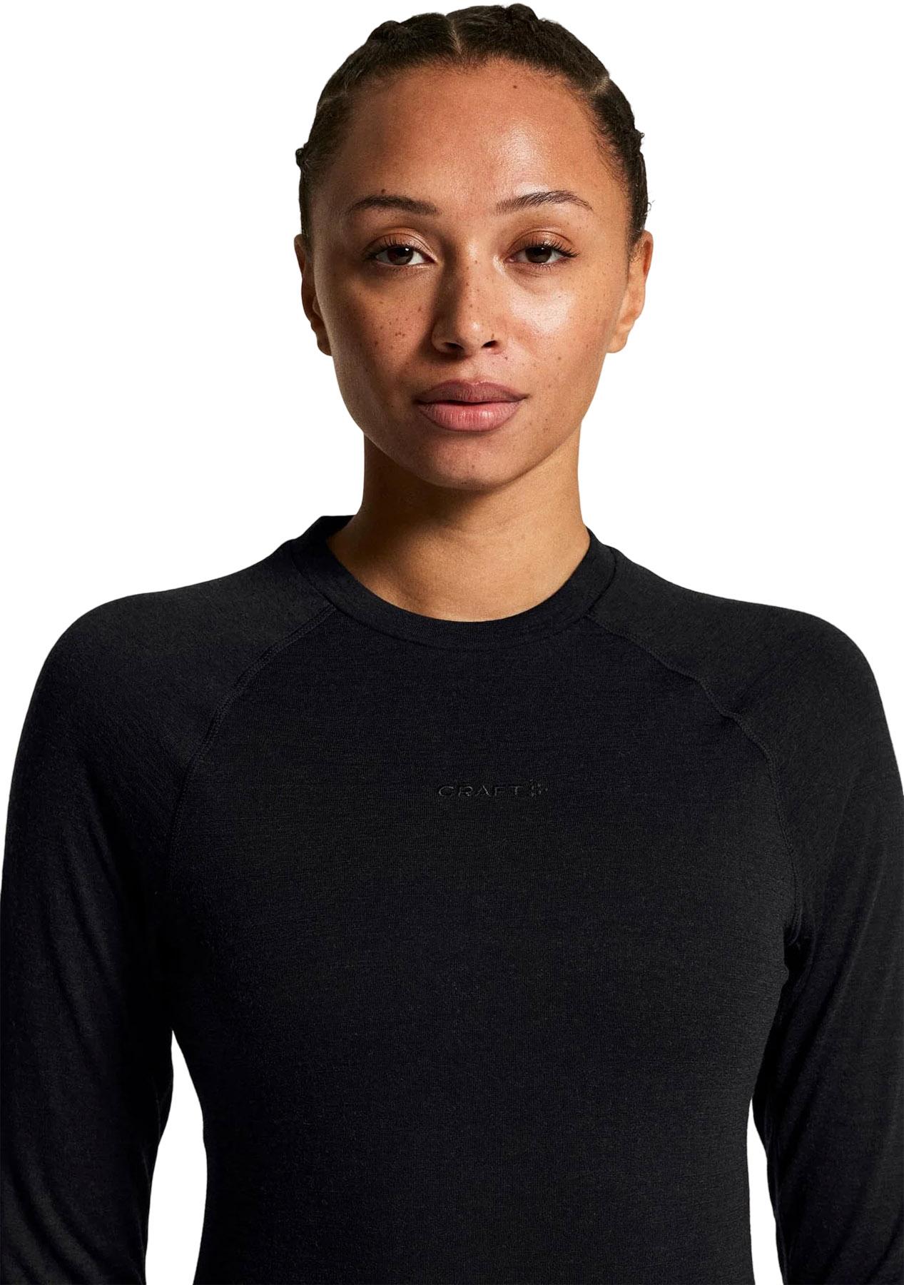 Numéro de l'image de la galerie de produits 5 pour le produit Maillot de couche de base à manches longues Wool Comfort RN - Femme