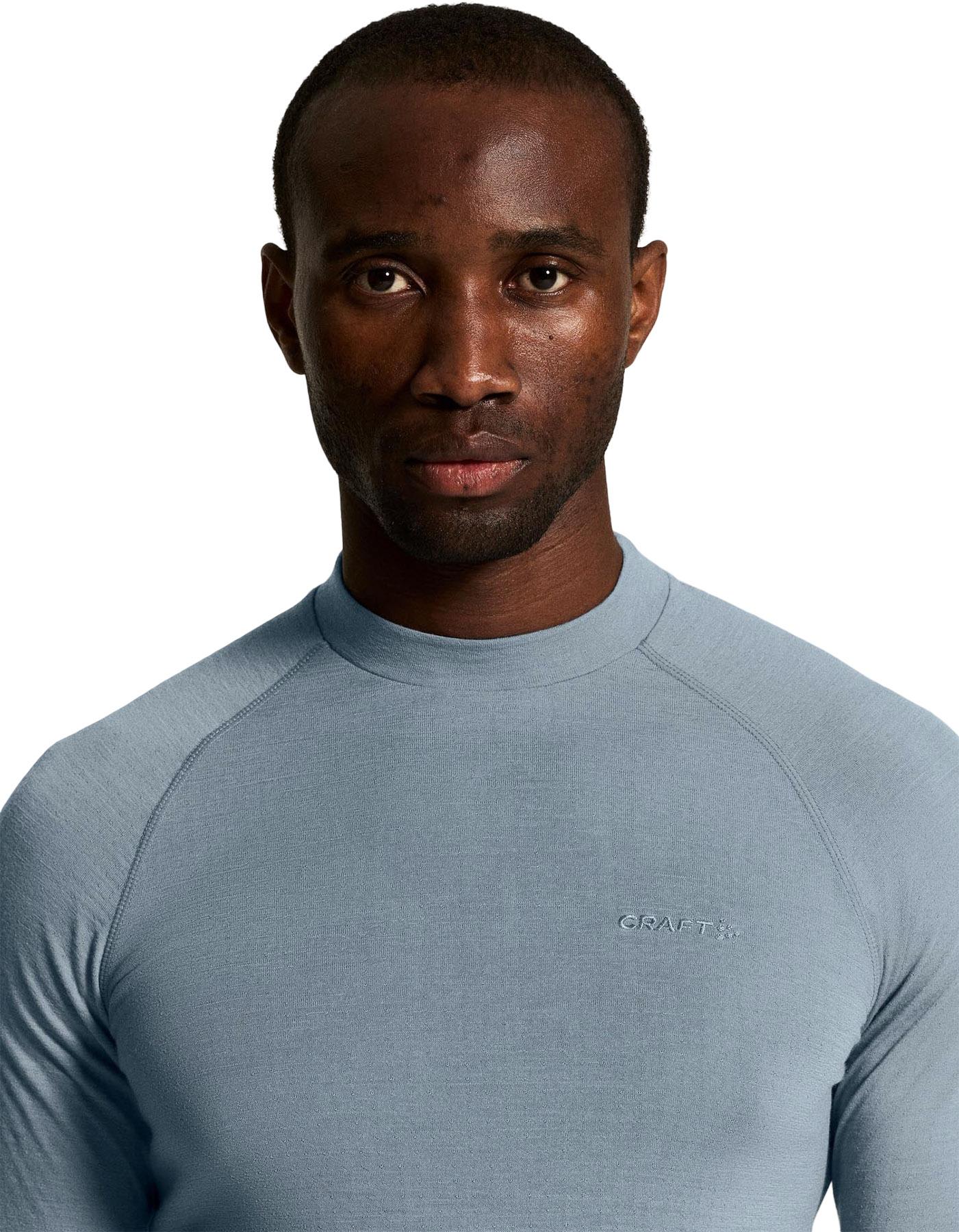Numéro de l'image de la galerie de produits 3 pour le produit Maillot de couche de base à manches longues Wool Comfort RN - Homme