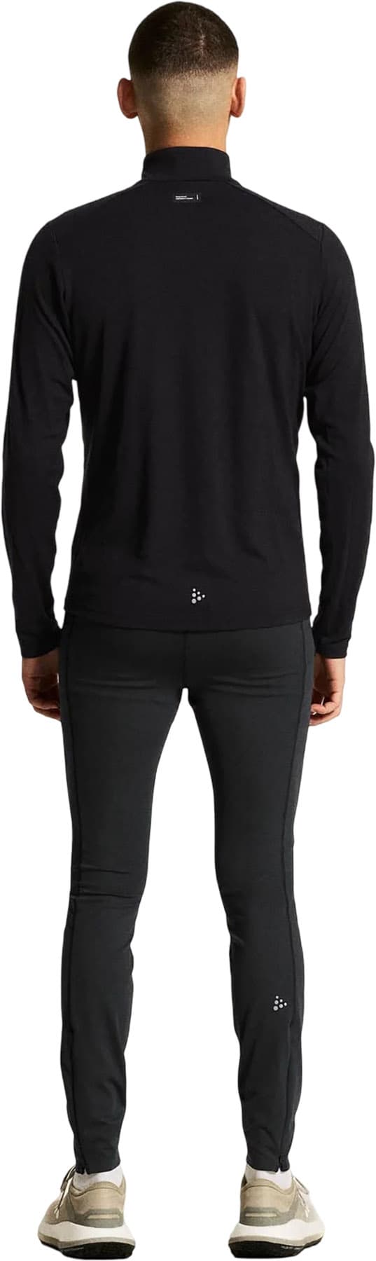 Numéro de l'image de la galerie de produits 2 pour le produit Maillot à manches longues à demi-glissière Wool Wind - Homme