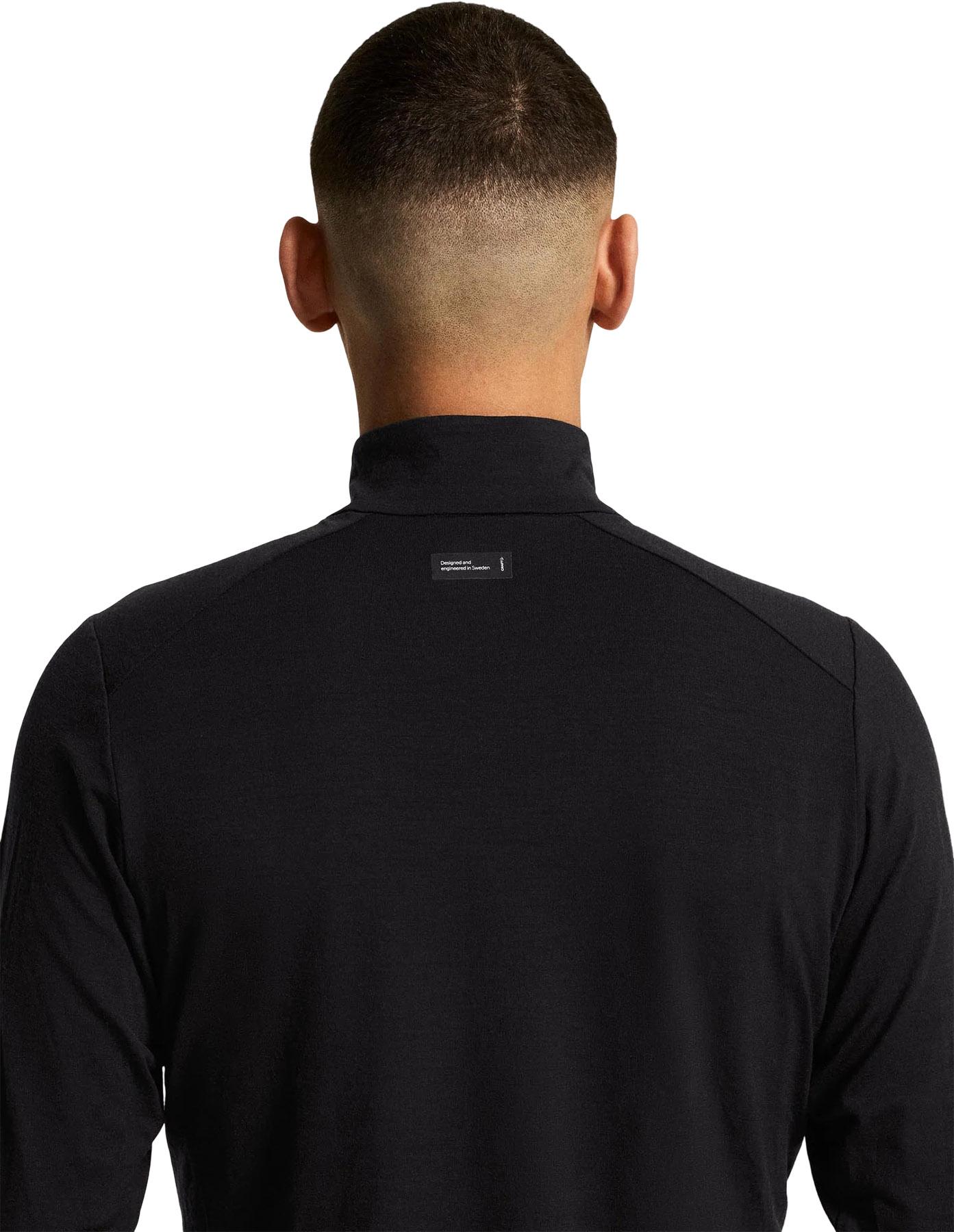 Numéro de l'image de la galerie de produits 3 pour le produit Maillot à manches longues à demi-glissière Wool Wind - Homme