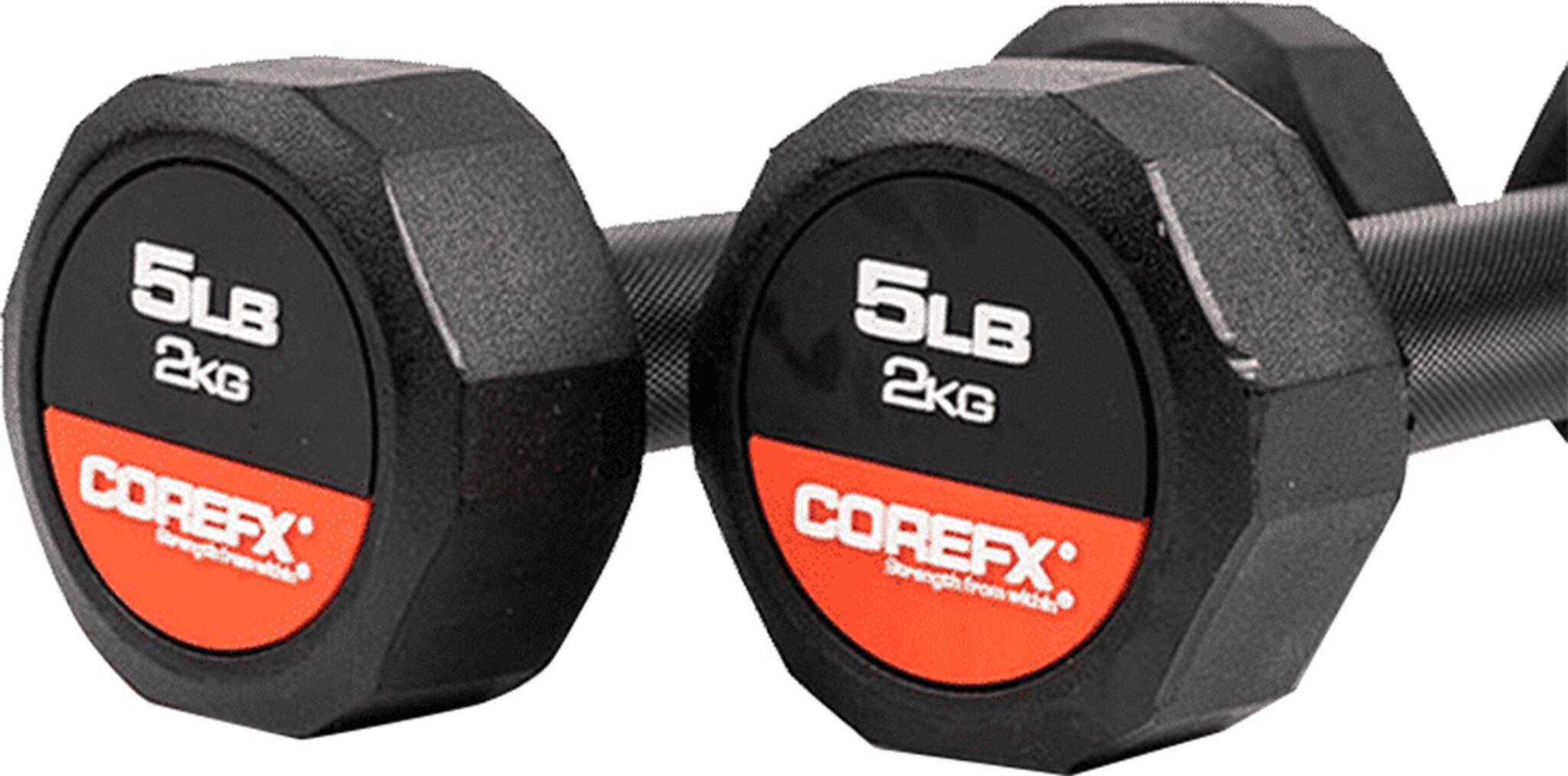 Numéro de l'image de la galerie de produits 3 pour le produit Haltère en caoutchouc - 5lb