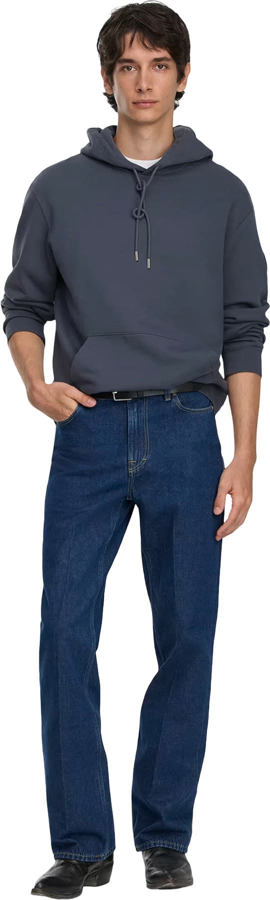 Numéro de l'image de la galerie de produits 5 pour le produit Chandail à capuchon Loon, disque noir - Homme