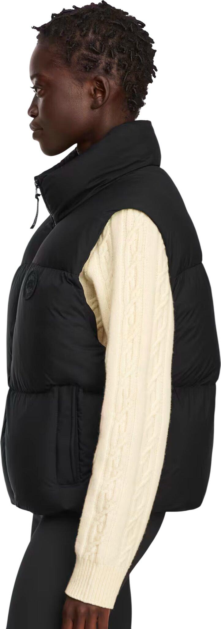 Product gallery image number 4 for product Fallon Puffer Vest Tonal Disc - Women's