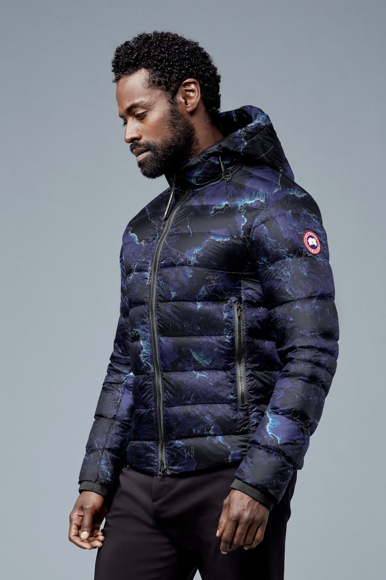Product gallery image number 4 for product Crofton Print Hooded Jacket - Men's