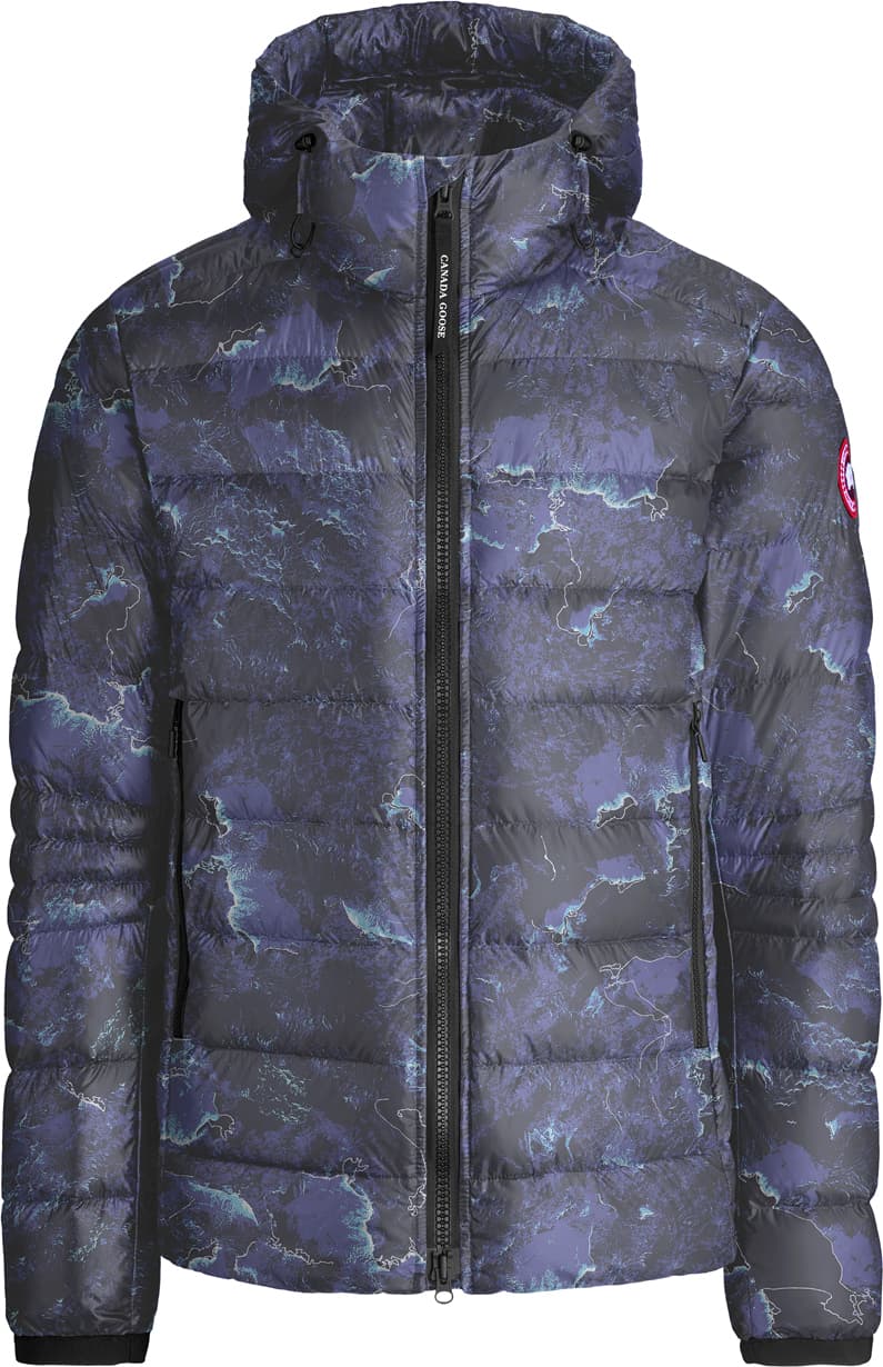 Product gallery image number 1 for product Crofton Print Hooded Jacket - Men's