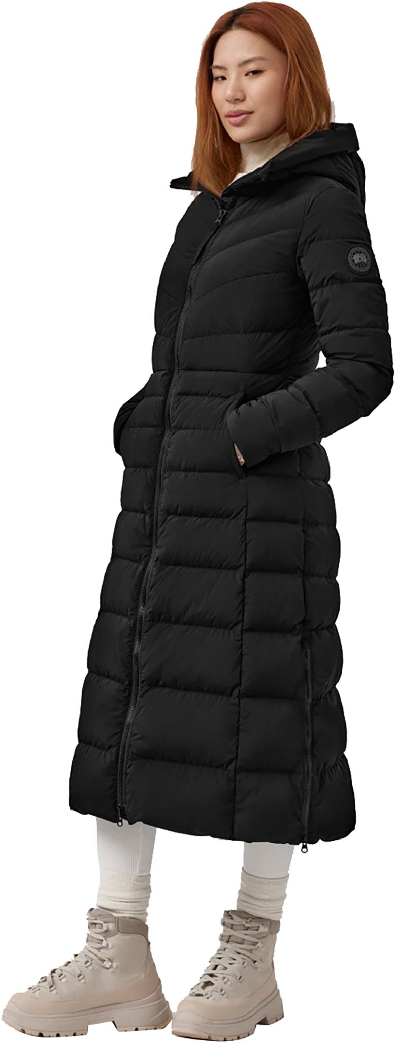 Product gallery image number 5 for product Clair Black Label No Fur Long Coat - Women's