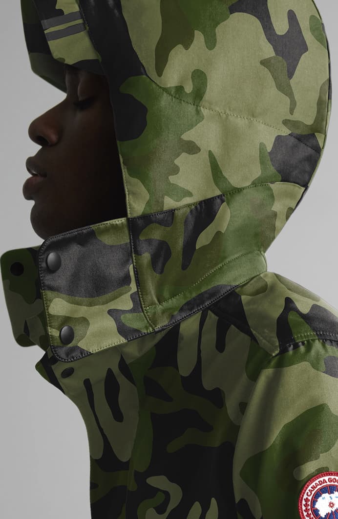 Product gallery image number 3 for product Crew Print Trench - Men's