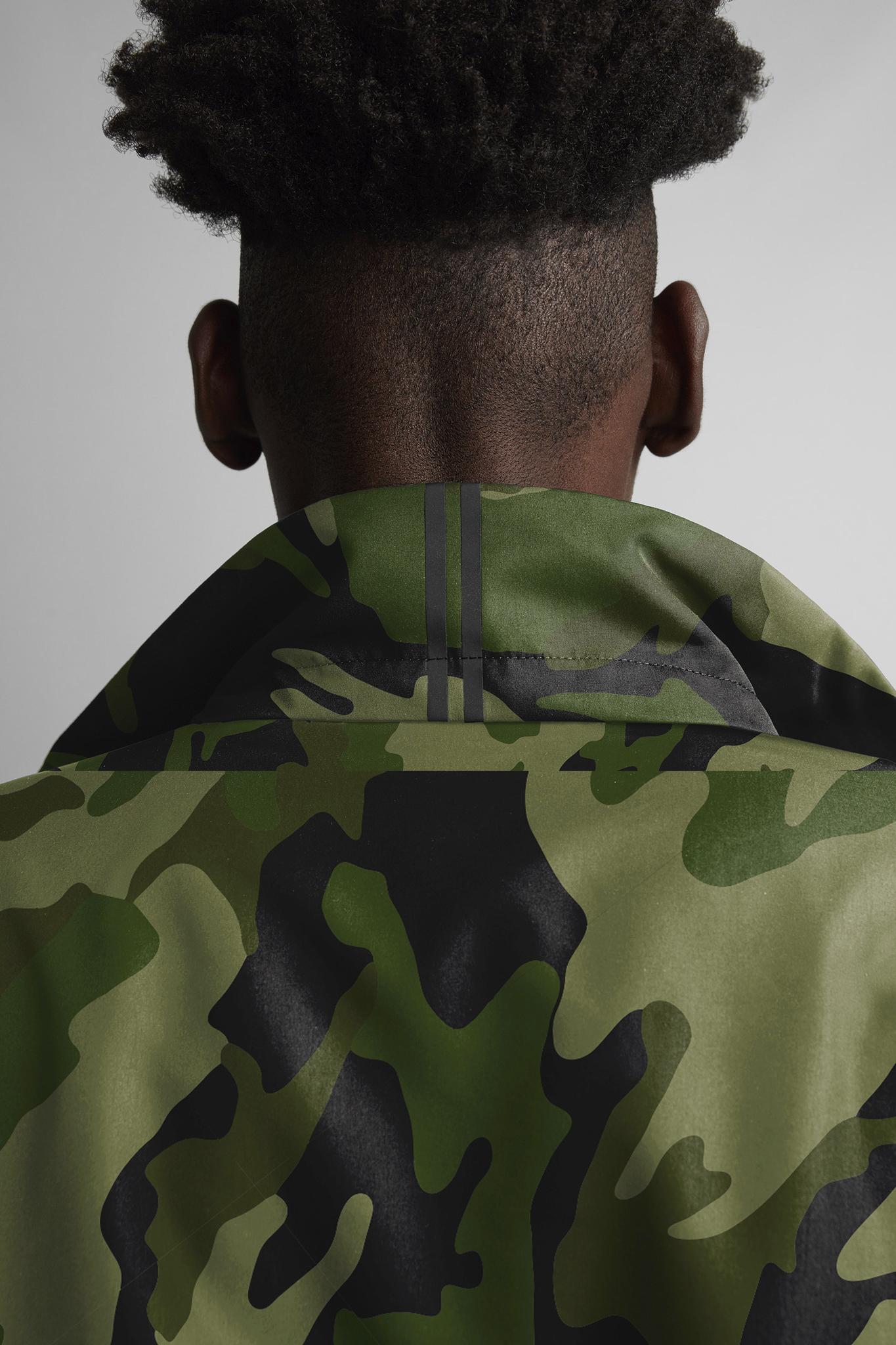 Product gallery image number 4 for product Crew Print Trench - Men's