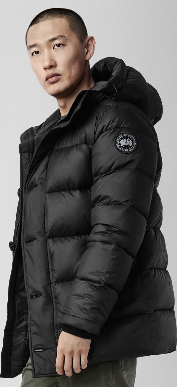 カナダグース VERNON PARKA ダウン ブラックレーベル XSサイズ Canada 