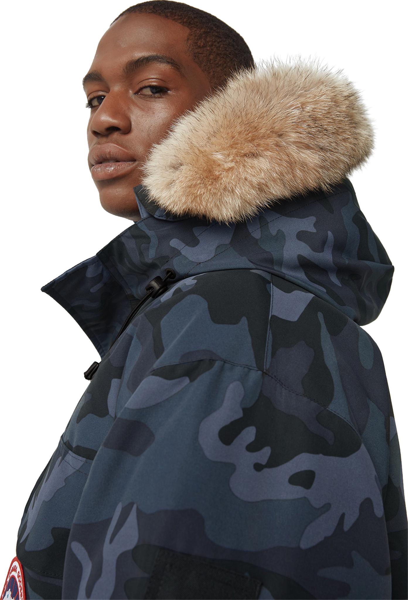 Product gallery image number 3 for product Expedition Print Parka With Fur - Men's