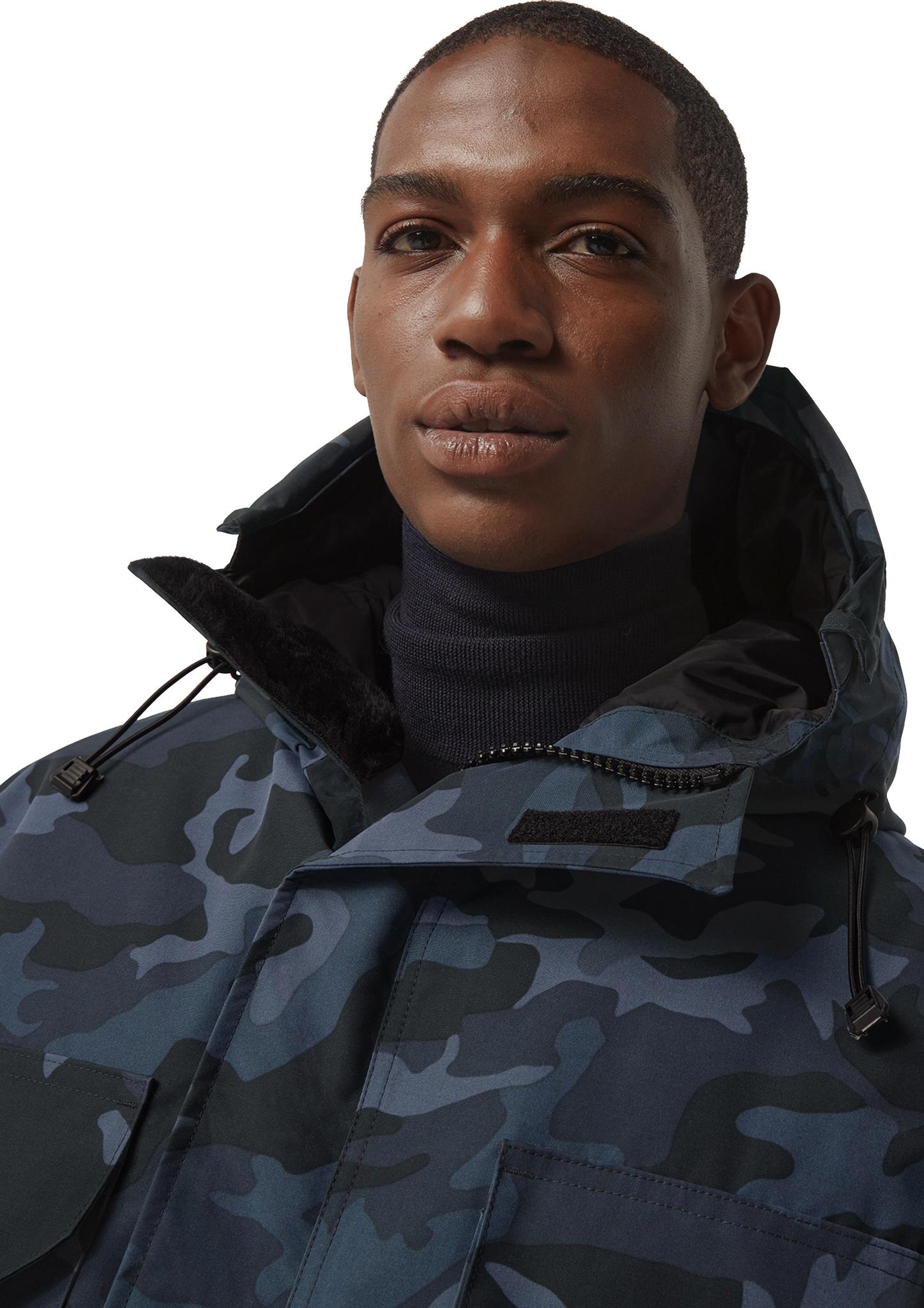 Product gallery image number 5 for product Expedition Print Parka With Fur - Men's