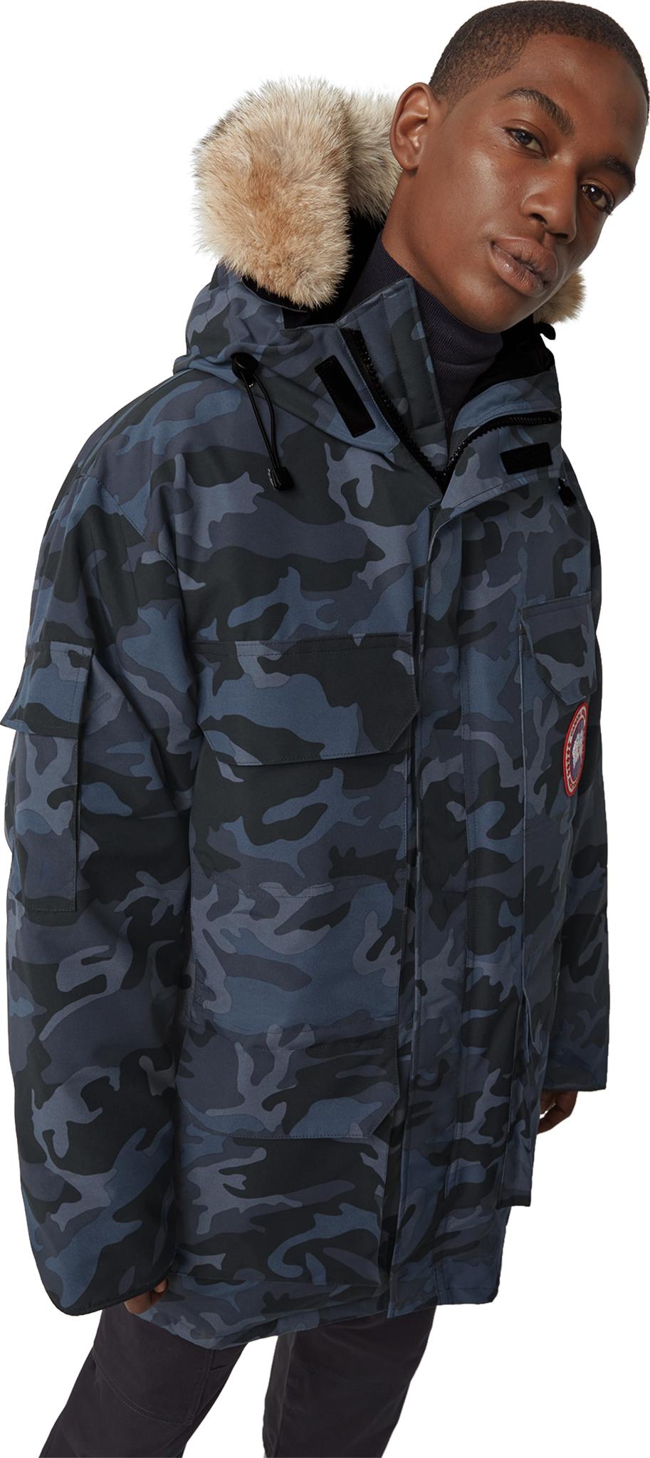 Product gallery image number 7 for product Expedition Print Parka With Fur - Men's