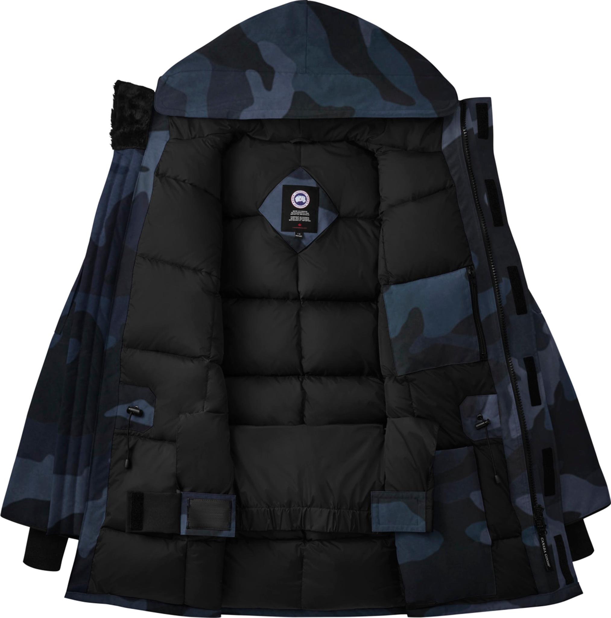 Product gallery image number 8 for product Expedition Print Parka With Fur - Men's