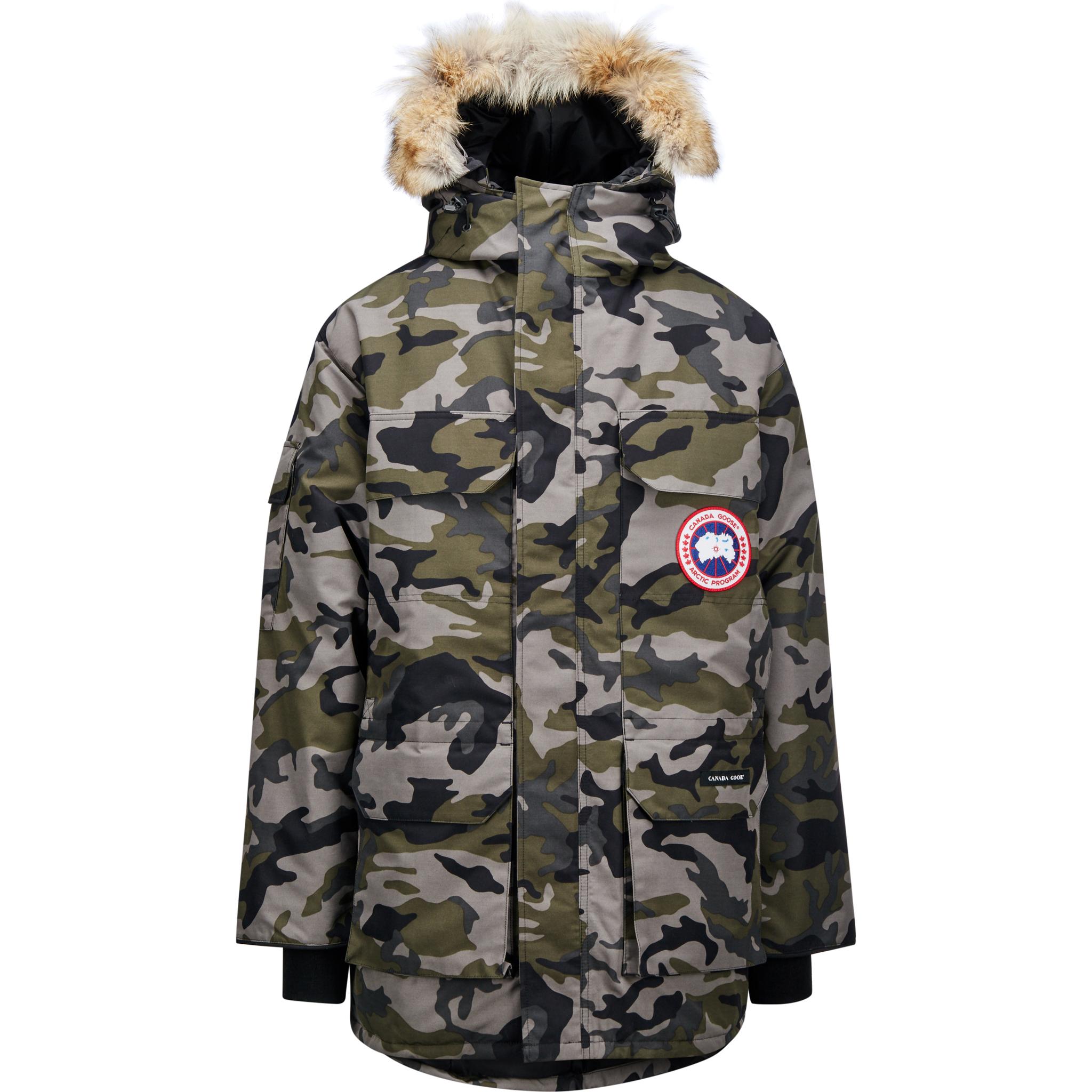 Product gallery image number 1 for product Expedition Print Parka With Fur - Men's