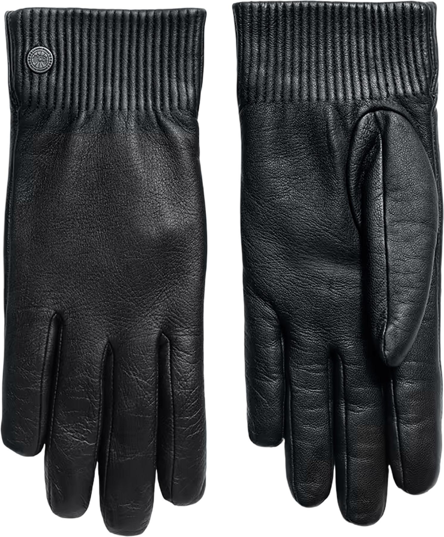 Product image for Ribbed Luxe Leather Gloves - Women's