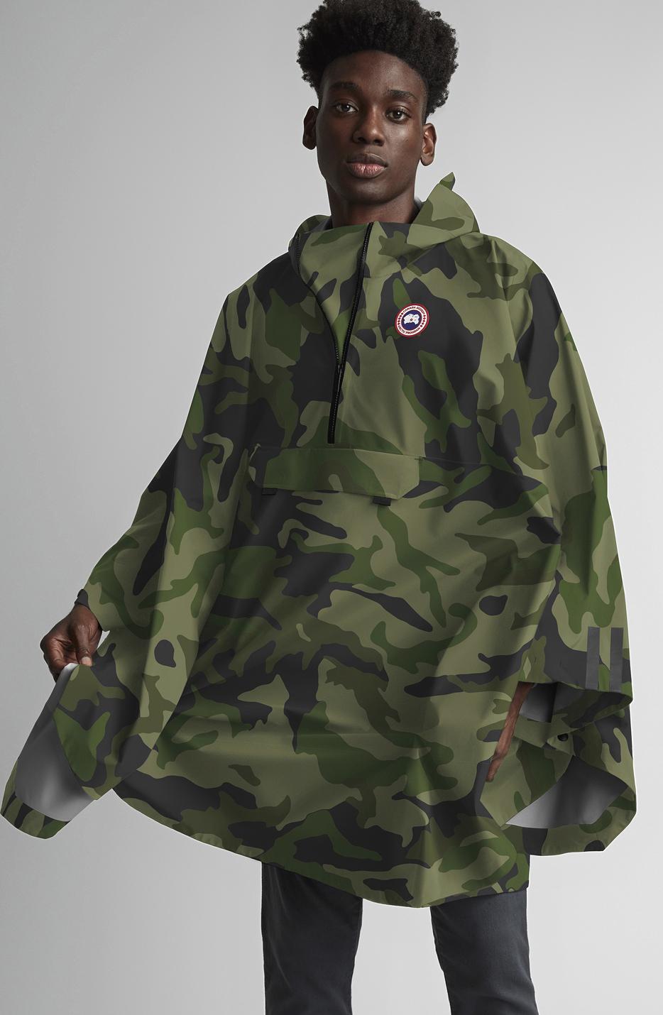 Product gallery image number 2 for product Field Print Poncho - Men's