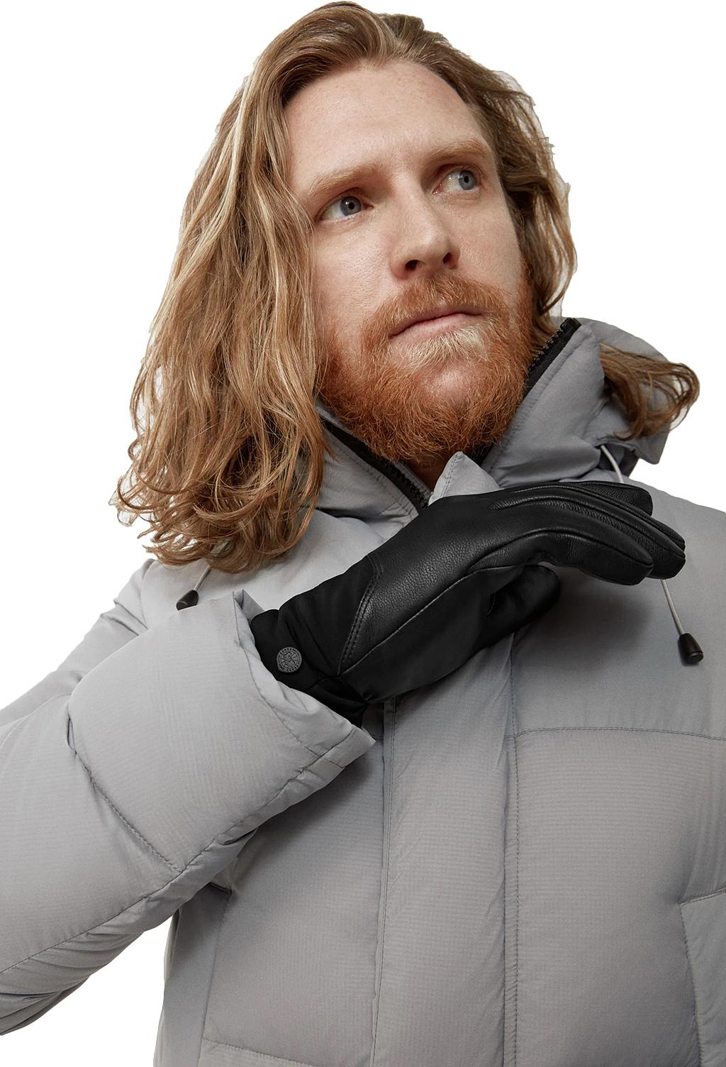 Product gallery image number 3 for product Mixed Media Gloves - Men's