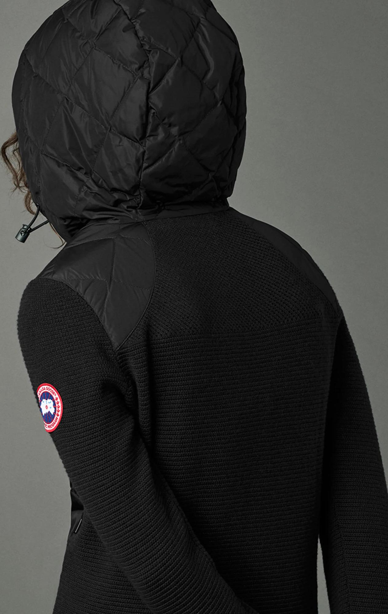 Product gallery image number 5 for product Hybridge Quilted Knit Hoody - Women's