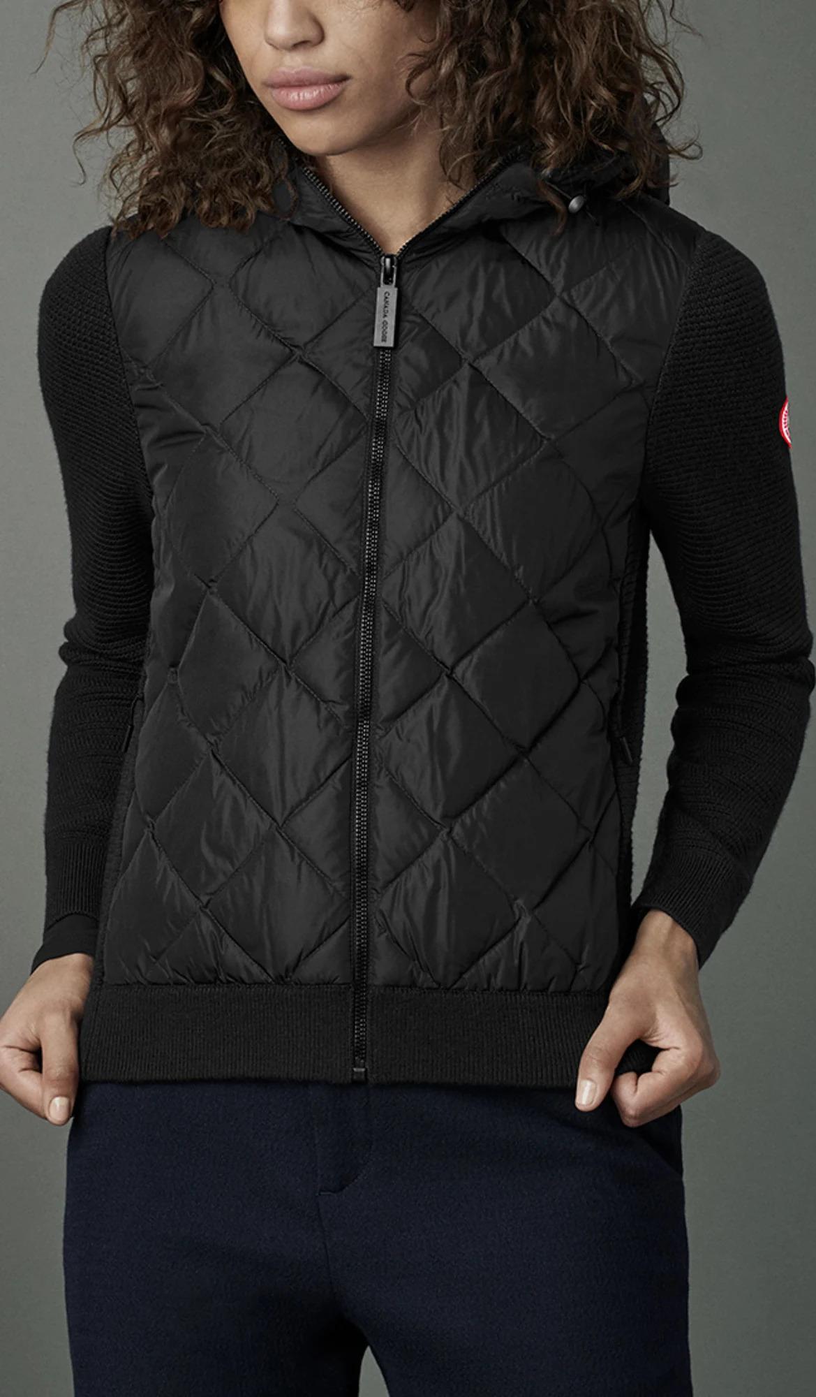 Product gallery image number 3 for product Hybridge Quilted Knit Hoody - Women's