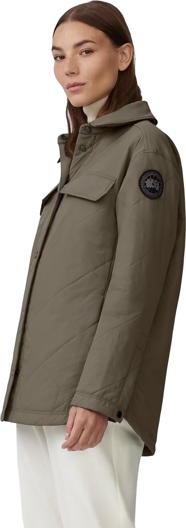 Product gallery image number 4 for product Albany Quilted Shirt Jacket - Women's