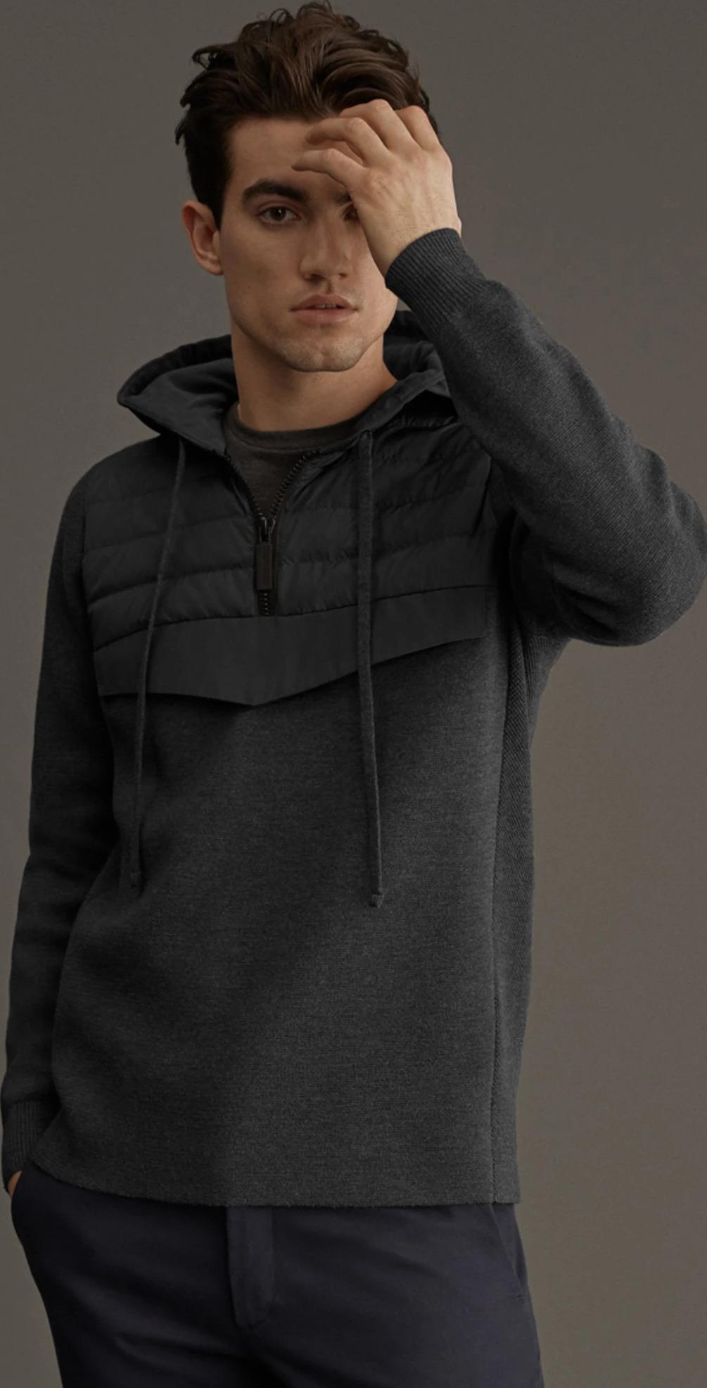 Product gallery image number 6 for product Hybridge Knit Anorak - Men's
