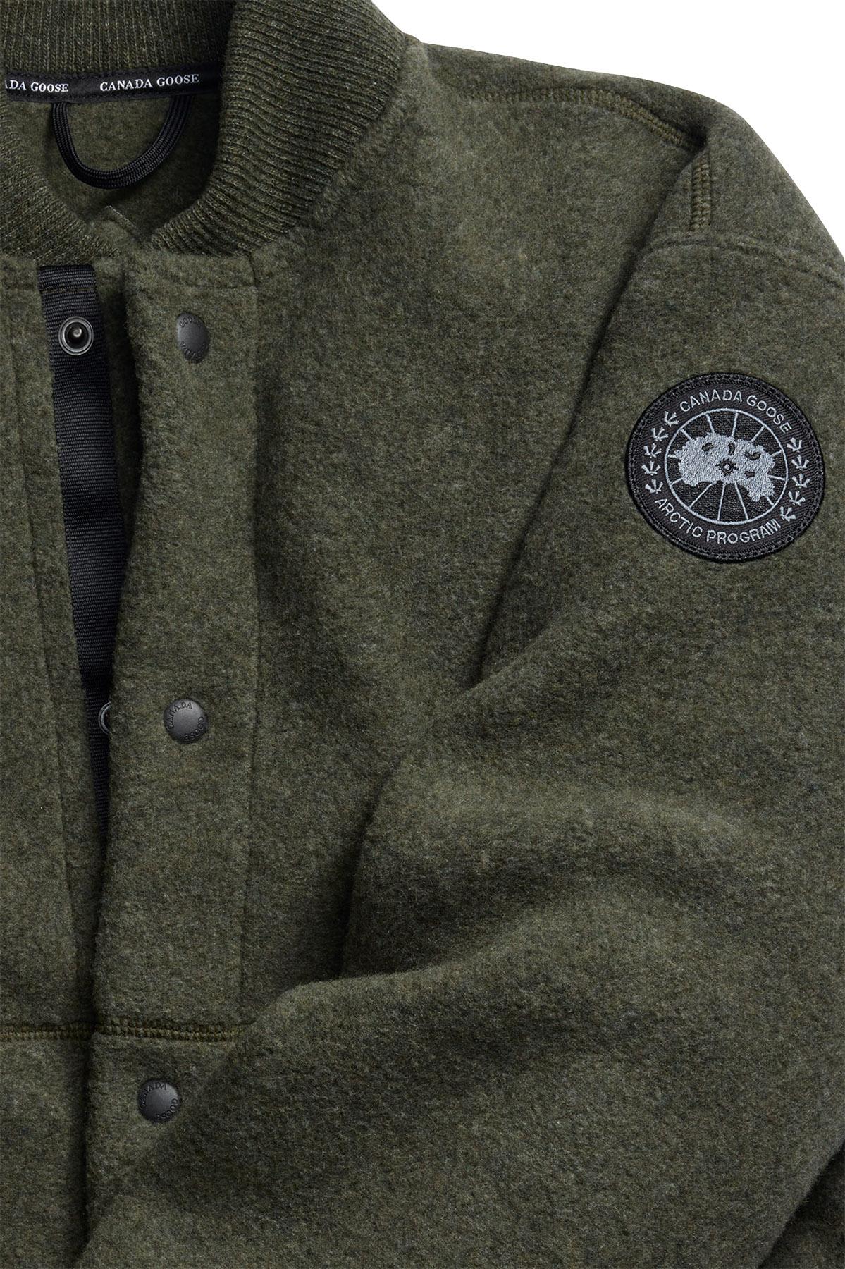 Numéro de l'image de la galerie de produits 5 pour le produit Blouson aviateur Hudson en molleton Black Label - Homme