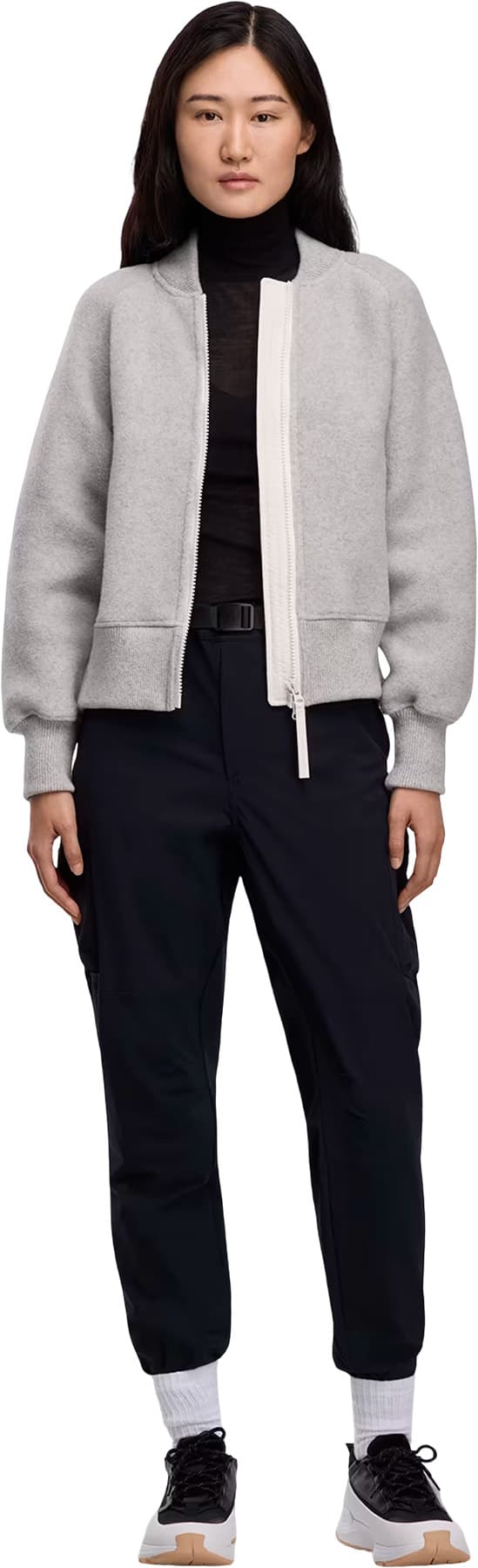 Numéro de l'image de la galerie de produits 5 pour le produit Blouson aviateur en molleton Sierra - Femme