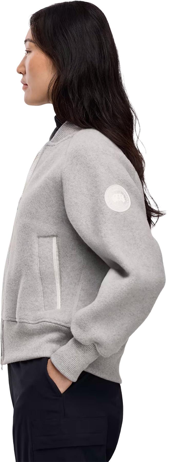 Numéro de l'image de la galerie de produits 6 pour le produit Blouson aviateur en molleton Sierra - Femme