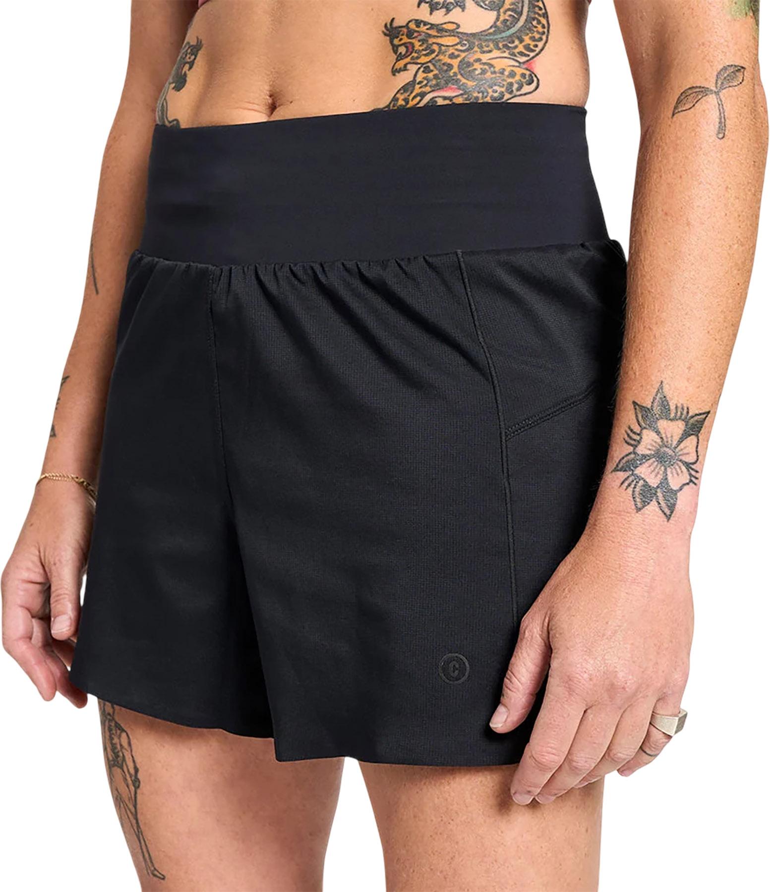 Product gallery image number 8 for product TRNShorts with Brief Liner 4" - Women's