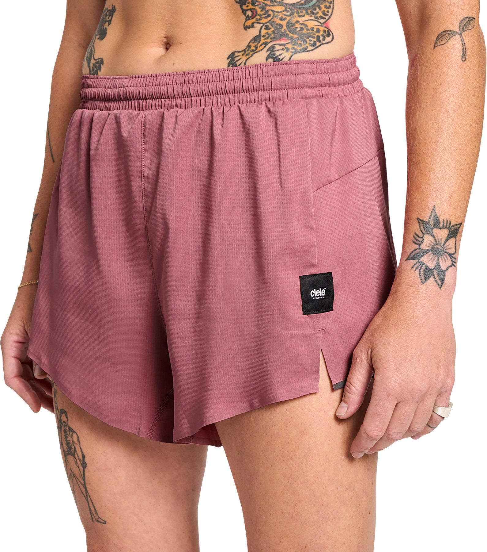 Numéro de l'image de la galerie de produits 3 pour le produit Short AT avec culotte intégrée 4" - Femme